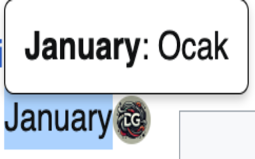 İngilizce Türkçe Çeviri Uzantısı  from Chrome web store to be run with OffiDocs Chromium online