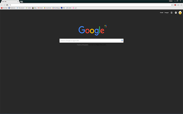 Nice and Simple Black Theme  from Chrome web store to be run with OffiDocs Chromium online