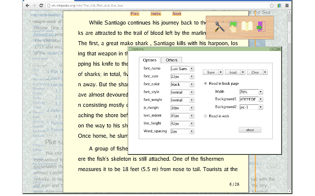 Chrome वेब स्टोर से NiceReader को ऑनलाइन OffiDocs Chromium के साथ चलाया जाएगा