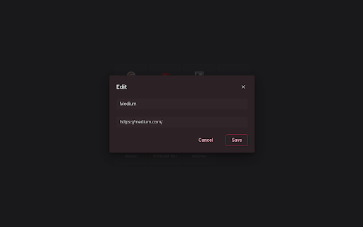 Nice Speed Dials  from Chrome web store to be run with OffiDocs Chromium online