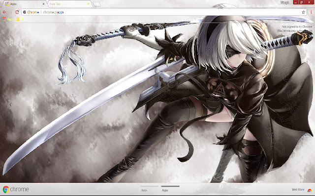 Nier 1366*768  from Chrome web store to be run with OffiDocs Chromium online