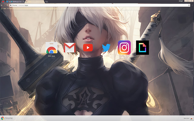 NieR: Automata | Anime 2B Delicious lips 2017  from Chrome web store to be run with OffiDocs Chromium online