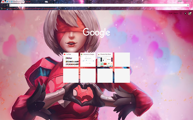 NieR: Automata | The Girl in the RED Armband  from Chrome web store to be run with OffiDocs Chromium online