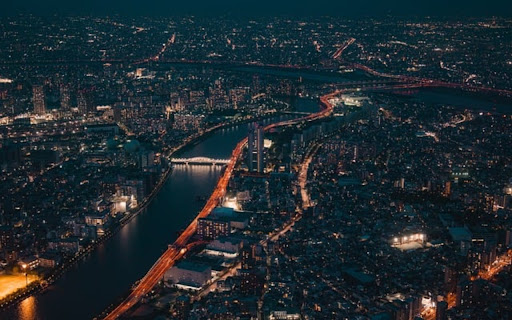 NIGHT BRIDGE Theme  from Chrome web store to be run with OffiDocs Chromium online