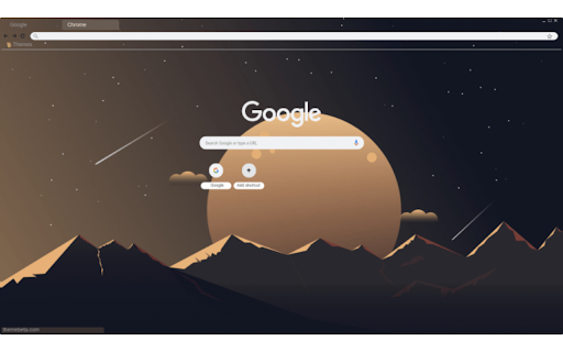 Night Desert  from Chrome web store to be run with OffiDocs Chromium online