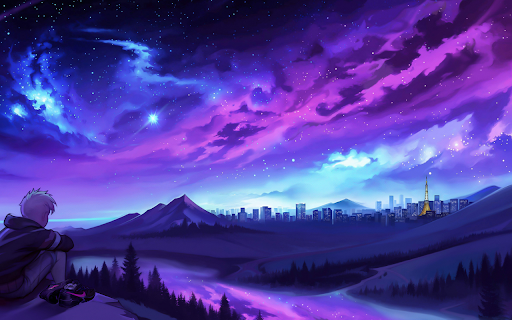 Nightfall Contemplation  from Chrome web store to be run with OffiDocs Chromium online