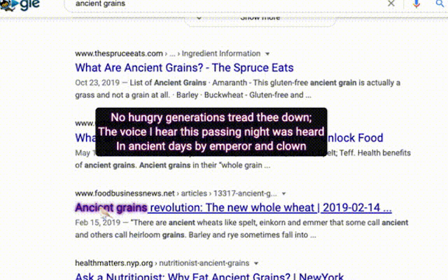 Nightingale  from Chrome web store to be run with OffiDocs Chromium online
