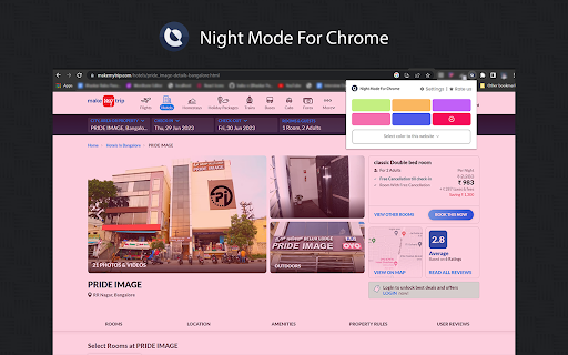 Night Mode For Chrome  from Chrome web store to be run with OffiDocs Chromium online