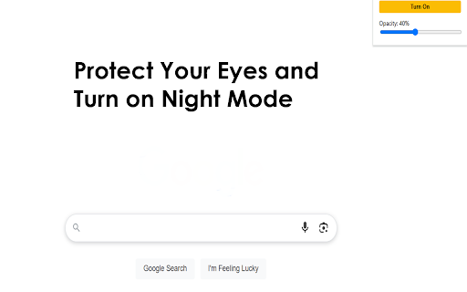 Night Mode Protect Your Eyes  from Chrome web store to be run with OffiDocs Chromium online