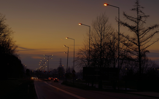 Night road  from Chrome web store to be run with OffiDocs Chromium online