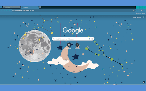 NIGHT SKYTheme  from Chrome web store to be run with OffiDocs Chromium online