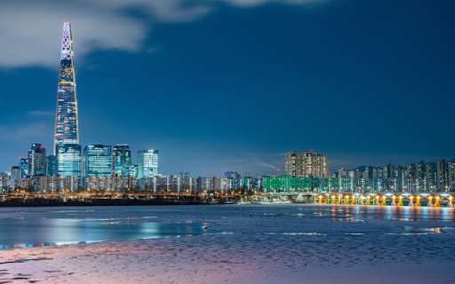 Nighttime Panorama of a Modern Metropolis  from Chrome web store to be run with OffiDocs Chromium online