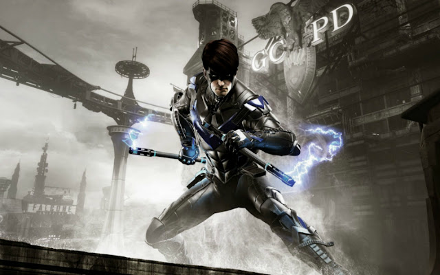Nightwing Arkham Knight  from Chrome web store to be run with OffiDocs Chromium online
