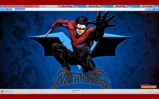 Nightwing in Red 1900px da Chrome Web Store para ser executado com OffiDocs Chromium online