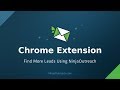 NinjaOutreach Lite  from Chrome web store to be run with OffiDocs Chromium online