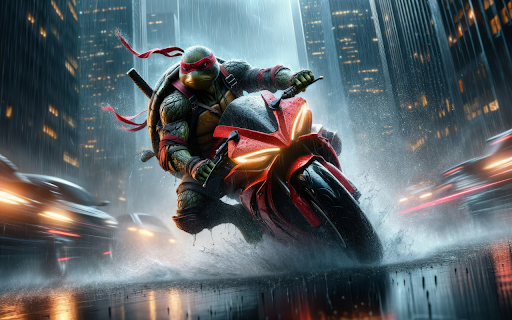 Ninja Turtle on the Run  from Chrome web store to be run with OffiDocs Chromium online