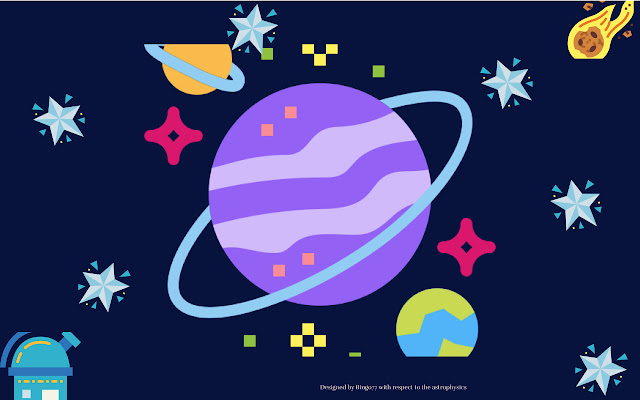 Ninth Planet Theme  from Chrome web store to be run with OffiDocs Chromium online