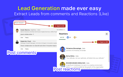 NioLeads: Data Scraper(Email) for LinkedIn™️  from Chrome web store to be run with OffiDocs Chromium online