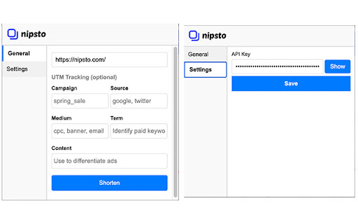 Nipsto URL Shortener from Chrome web store to be run with OffiDocs Chromium online Nipsto URL Shortener from Chrome web store to be run with OffiDocs Chromium online