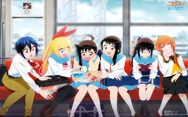 Nisekoi Theme; Kirisaki Chitoge and friends  from Chrome web store to be run with OffiDocs Chromium online