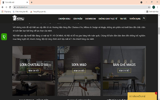 Nội Thất Cao Cấp Nhập Khẩu Châu Âu  from Chrome web store to be run with OffiDocs Chromium online