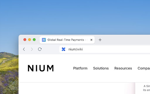 Nium Links  from Chrome web store to be run with OffiDocs Chromium online