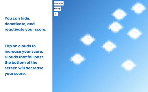 No Clouds: Interactive Audio Visualizer from Chrome web store to be run with OffiDocs Chromium online No Clouds: Interactive Audio Visualizer from Chrome web store to be run with OffiDocs Chromium online