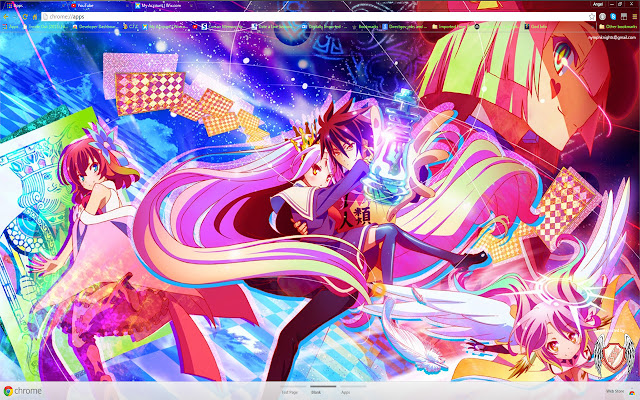 No Game No Life 01 1920x1080 de la boutique en ligne Chrome à exécuter avec OffiDocs Chromium en ligne