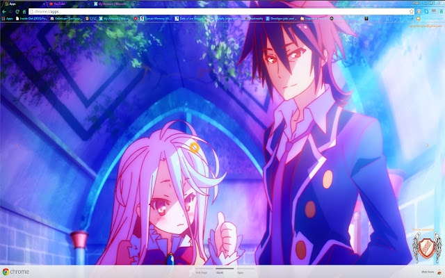 No Game No Life 02 1366x768 từ cửa hàng Chrome trực tuyến sẽ được chạy với OffiDocs Chromium trực tuyến