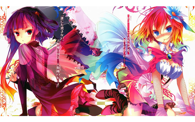 No Game No Life 16 1366x768 de la boutique en ligne Chrome à exécuter avec OffiDocs Chromium en ligne