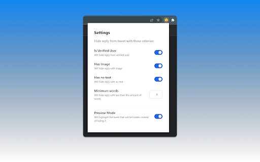 No Gimmick Reply  from Chrome web store to be run with OffiDocs Chromium online