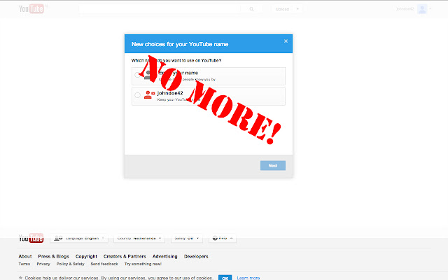 No is no!  from Chrome web store to be run with OffiDocs Chromium online