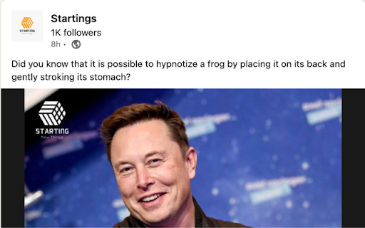 No more Musk  from Chrome web store to be run with OffiDocs Chromium online