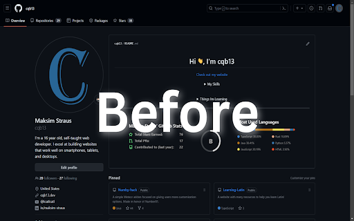 No More Scrollbar  from Chrome web store to be run with OffiDocs Chromium online