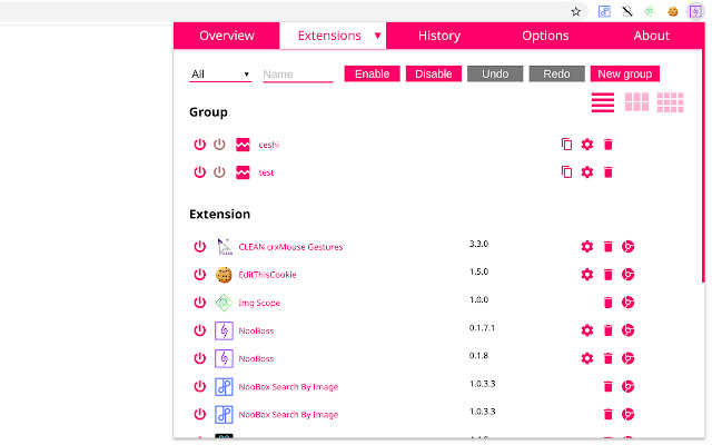 NooBoss  from Chrome web store to be run with OffiDocs Chromium online