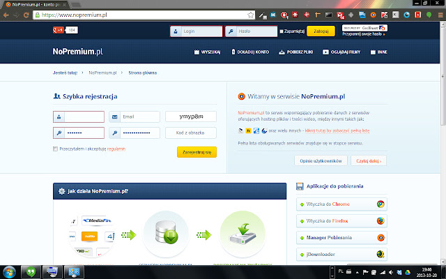 NoPremium.pl  from Chrome web store to be run with OffiDocs Chromium online