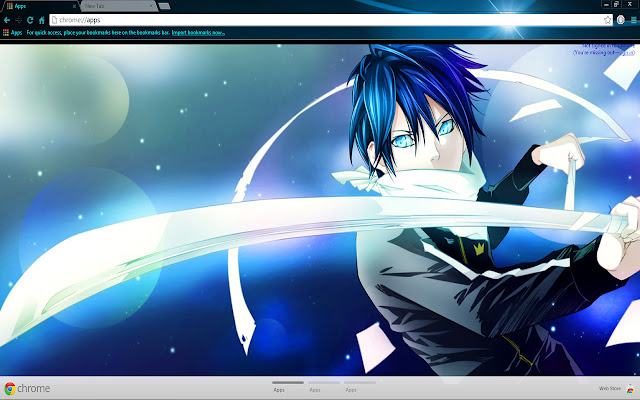 Noragami Yato and Sekki  from Chrome web store to be run with OffiDocs Chromium online