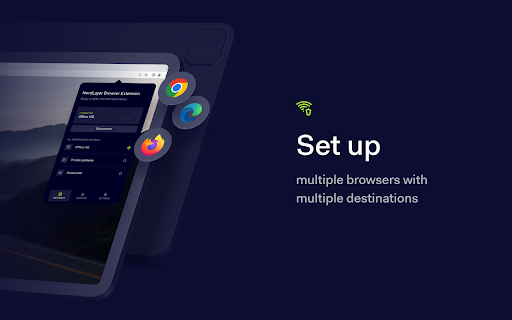 NordLayer Browser Extension  from Chrome web store to be run with OffiDocs Chromium online