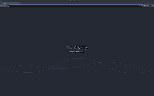 Nord themed new page  from Chrome web store to be run with OffiDocs Chromium online
