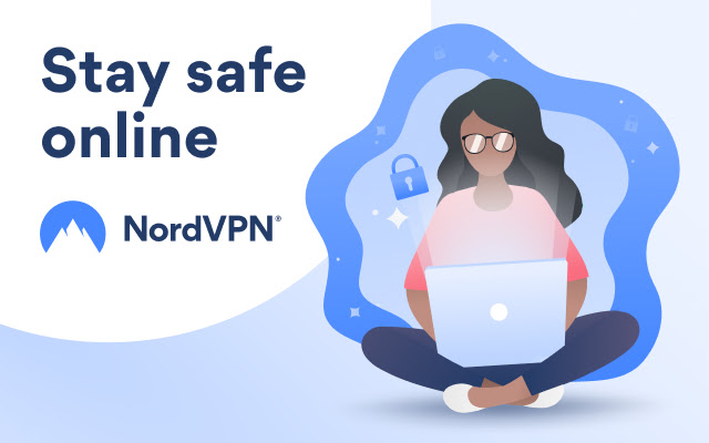 NordVPN VPN Proxy เพื่อความเป็นส่วนตัวและความปลอดภัยจาก Chrome เว็บสโตร์ที่จะรันด้วย OffiDocs Chromium ออนไลน์