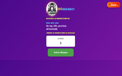 NoRedirect: Bloqueador de Redirecciones  from Chrome web store to be run with OffiDocs Chromium online