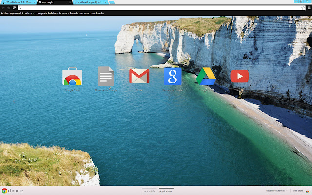 Normandie Étretat two  from Chrome web store to be run with OffiDocs Chromium online