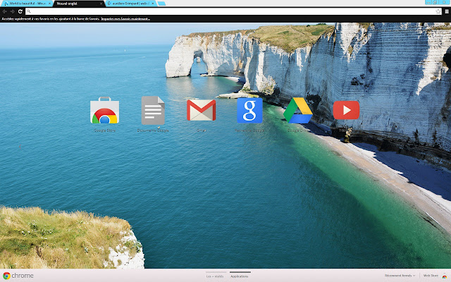 Normandie Étretat two  from Chrome web store to be run with OffiDocs Chromium online