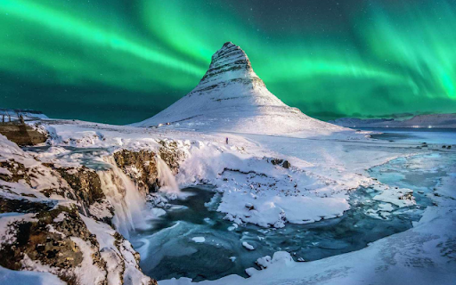 Northern Lights Aurora Borealis  from Chrome web store to be run with OffiDocs Chromium online