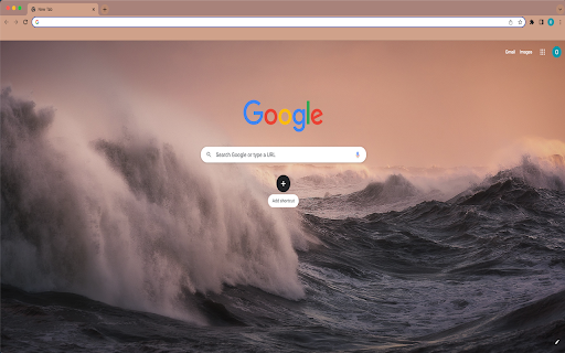 North Sea Storm Waves Theme  from Chrome web store to be run with OffiDocs Chromium online