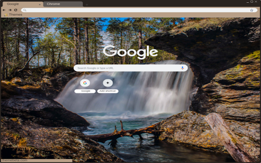 Norway Forest waterfall Landscape  from Chrome web store to be run with OffiDocs Chromium online
