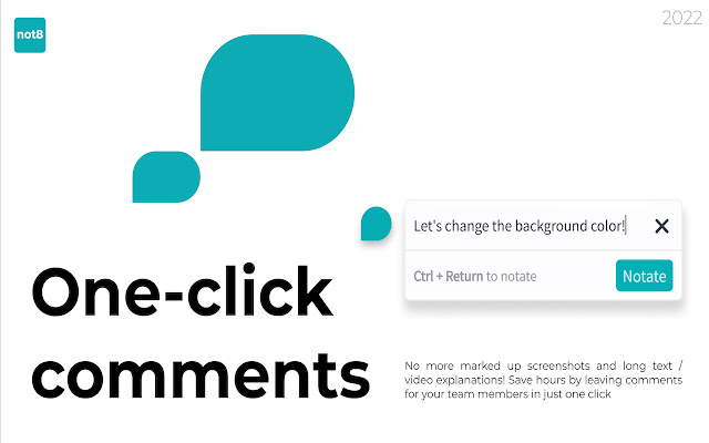 not8  from Chrome web store to be run with OffiDocs Chromium online