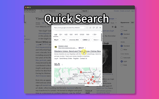 NoTab link preview assistant|translation|search  from Chrome web store to be run with OffiDocs Chromium online