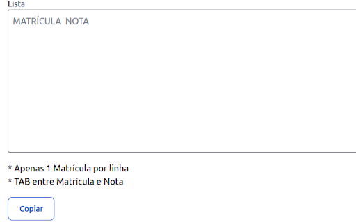 Notas no Sistema  from Chrome web store to be run with OffiDocs Chromium online