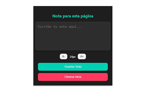 Notas por URL  from Chrome web store to be run with OffiDocs Chromium online